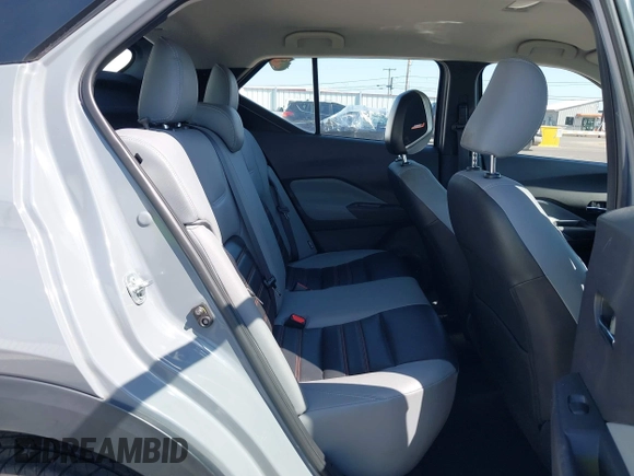 2021 Nissan Kicks SR with VIN 3N1CP5DV5ML531704, listed as a IAAI auction lot 42023077 with 55,452 mi miles and . Bid and sale history available at DreamBid. Image 8.