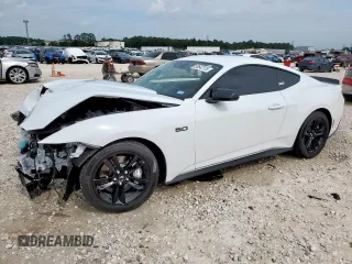 2024 Ford Mustang GT with VIN 1FA6P8CF6R5428391, listed as a Copart auction lot 58642115 with 14,806 mi miles and Salvage title. Bid and sale history available at DreamBid. Image 1.