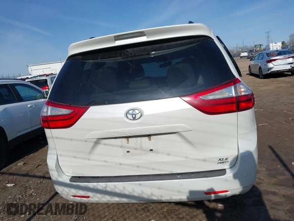 2017 Toyota Sienna with VIN 5TDDZ3DC3HS151274, listed as a IAAI auction lot 41936227 with 159,597 mi miles and . Bid and sale history available at DreamBid. Image 16.