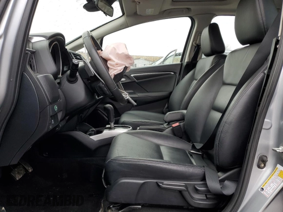 2018 Honda Fit EX-L with VIN 3HGGK5H95JM728938, listed as a Copart auction lot 84739504 with 26,461 mi miles and Salvage title. Bid and sale history available at DreamBid. Image 7.