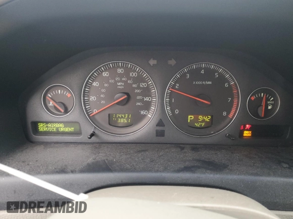 2006 Volvo V70 2.4L with VIN YV1SW612062556973, listed as a Copart auction lot 52235015 with 114,431 mi miles and Salvage Title. Bid and sale history available at DreamBid. Image 9.