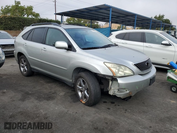 2005 Lexus RX 330 with VIN JTJGA31U350056761, listed as a Copart auction lot 75953634 with 181,475 mi miles and Salvage Title. Bid and sale history available at carsss.com. Image 4.