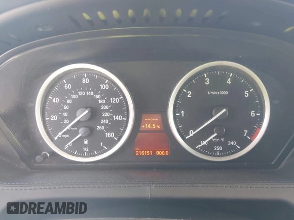 2010 BMW 6 Series 650i with VIN WBAEB5C53AC225241, listed as a IAAI auction lot 41642038 with 134,310 mi miles. Bid and sale history available at carsss.com. Image 7.