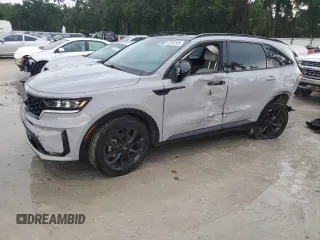 2022 Kia Sorento SX Prestige with VIN 5XYRK4LF9NG157102, listed as a Copart auction lot 64093305 with 57,274 mi miles and Clean title. Bid and sale history available at DreamBid. Image 1.