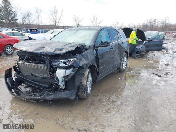 2019 Chevrolet Equinox LT with VIN 2GNAXKEV3K6275461, listed as a IAAI auction lot 41666491 with 129,082 mi miles. Bid and sale history available at carsss.com. Image 17.