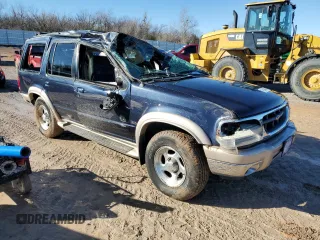 2001 Ford Explorer Eddie Bauer z VIN 1FMZU74E61UB05545, wystawiony jako Copart lot #42649494 z przebiegiem 136 242 mil mil oraz Nie do naprawy • Non repairable. Historia ofert i sprzedaży dostępna na DreamBid. Obrazek 4.