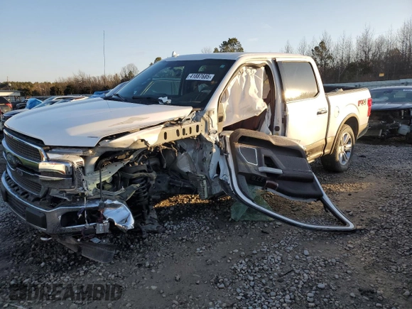 2019 Ford F-150 XL z VIN 1FTEW1E58KFC40962, wystawiony jako Copart lot #41887685 z przebiegiem Nie podano mil oraz Szkoda całkowita • Salvage title. Historia ofert i sprzedaży dostępna na DreamBid. Obrazek 1.