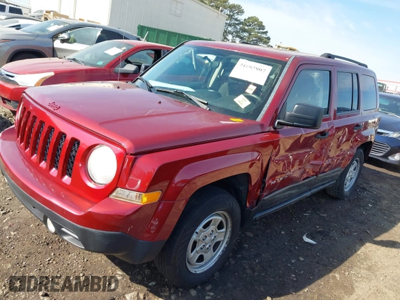2014 Jeep Patriot Sport with VIN 1C4NJPBA2ED798311, listed as a IAAI auction lot 41893807 with 138,405 mi miles. Bid and sale history available at carsss.com. Image 17.