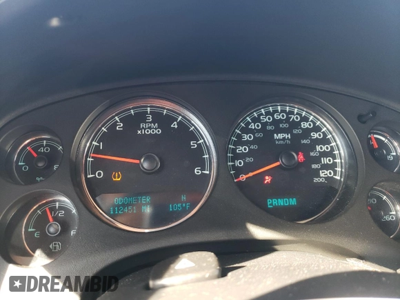 2012 GMC Yukon SLT with VIN 1GKS2CE03CR108890, listed as a Copart auction lot 72405824 with 112,451 mi miles and Salvage Title. Bid and sale history available at carsss.com. Image 9.