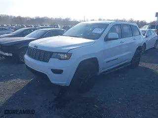 2021 Jeep Grand Cherokee Laredo X with VIN 1C4RJFAGXMC589548, listed as a IAAI auction lot 40794875 with 85,680 mi miles. Bid and sale history available at carsss.com. Image 17.