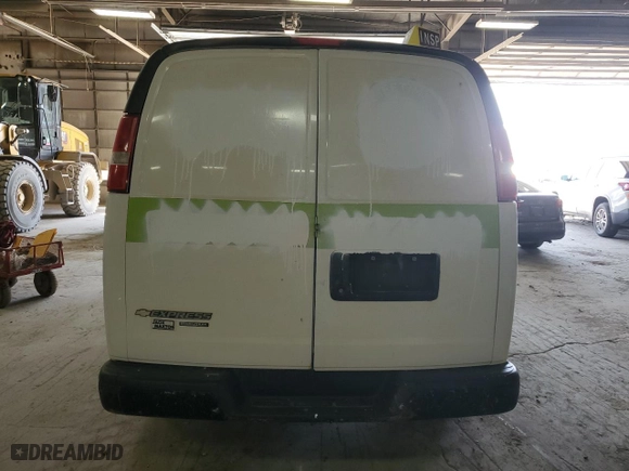 2016 Chevrolet Express Cargo Van with VIN 1GCWGAFF3G1255950, listed as a Copart auction lot 51015675 with 279,345 mi miles and Clean Title. Bid and sale history available at carsss.com. Image 6.