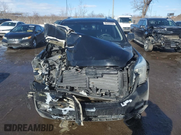 2019 GMC Yukon Denali with VIN 1GKS2CKJ9KR148869, listed as a Copart auction lot 46492895 with 0 mi miles and Salvage Title. Bid and sale history available at carsss.com. Image 5.