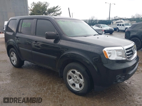 2012 Honda Pilot LX with VIN 5FNYF4H20CB010810, listed as a IAAI auction lot 41929191 with 181,977 mi miles and . Bid and sale history available at DreamBid. Image 1.