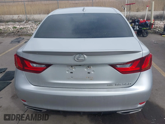 2015 Lexus GS 350 with VIN JTHCE1BL8FA006593, listed as a IAAI auction lot 41949221 with 96,435 mi miles and . Bid and sale history available at DreamBid. Image 16.