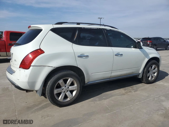 2007 Nissan Murano SL with VIN JN8AZ08T07W520784, listed as a Copart auction lot 44788425 with 142,928 mi miles and Salvage Title. Bid and sale history available at carsss.com. Image 3.