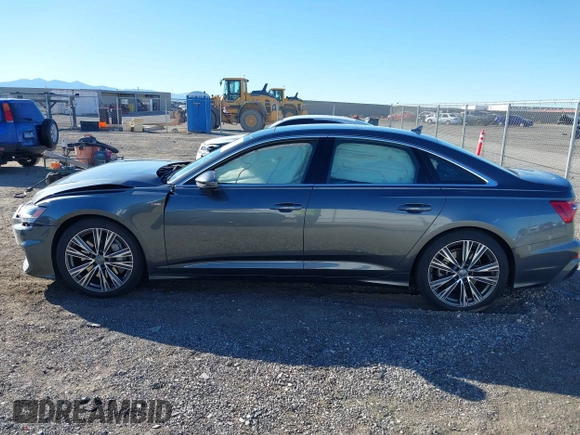 2019 Audi A6 Premium with VIN WAUK2AF22KN106714, listed as a IAAI auction lot 41341531 with 35,640 mi miles. Bid and sale history available at carsss.com. Image 14.