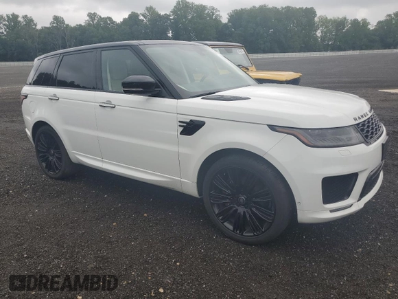 2018 Land Rover Range Rover Sport HSE Dynamic with VIN SALWV2SV5JA805772, listed as a Copart auction lot 60919765 with 65,164 mi miles and Salvage title. Bid and sale history available at DreamBid. Image 4.