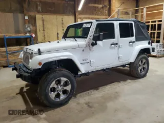 2018 Jeep Wrangler Unlimited Sahara with VIN 1C4HJWEG5JL918366, listed as a Copart auction lot 55943685 with 112,006 mi miles and Clean title. Bid and sale history available at DreamBid. Image 1.