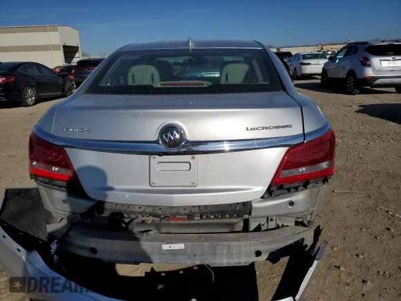 2016 Buick LaCrosse Leather with VIN 1G4GB5G32GF137093, listed as a Copart auction lot 49849075 with 170,282 mi miles and Salvage Title. Bid and sale history available at carsss.com. Image 6.