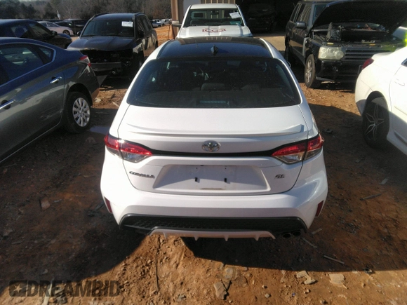 2022 Toyota Corolla SE with VIN 5YFS4MCE5NP110485, listed as a IAAI auction lot 41236740 with 52,727 mi miles. Bid and sale history available at carsss.com. Image 17.