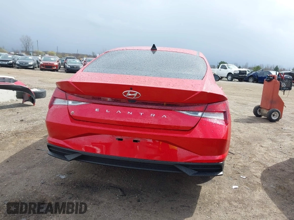 2023 Hyundai Elantra SEL with VIN 5NPLM4AG3PH089225, listed as a IAAI auction lot 41972565 with 28,667 mi miles and . Bid and sale history available at DreamBid. Image 17.