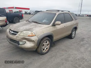 2001 Acura MDX Touring Pkg with VIN 2HNYD18691H513700, listed as a IAAI auction lot 41733475 with 274,715 mi miles. Bid and sale history available at carsss.com. Image 2.