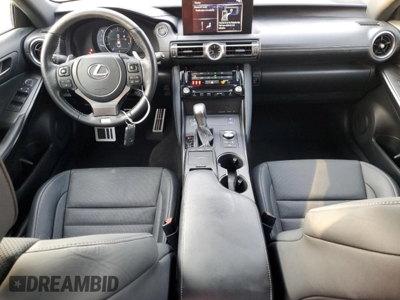2021 Lexus IS 350 F Sport z VIN JTHGZ1E24M5020473, wystawiony jako Copart lot #48772885 z przebiegiem 56 941 mil mil oraz Szkoda całkowita • Salvage title. Historia ofert i sprzedaży dostępna na DreamBid. Obrazek 8.