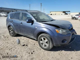 2007 Mitsubishi Outlander ES with VIN JA4MS31X07U009206, listed as a Copart auction lot 41582285 with 166,444 mi miles and Salvage Title. Bid and sale history available at carsss.com. Image 4.