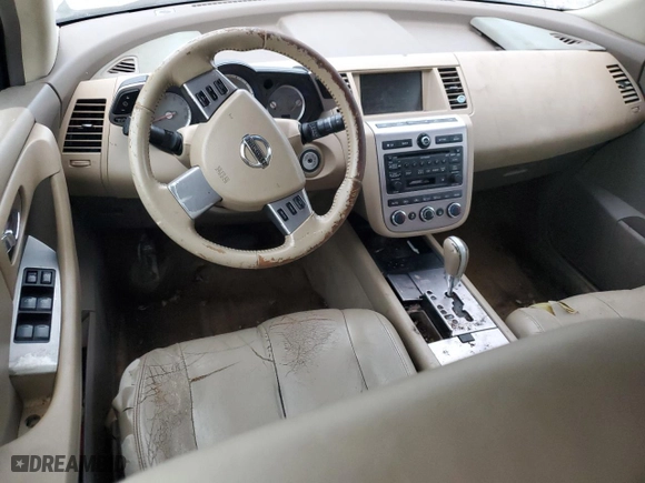2007 Nissan Murano SL with VIN JN8AZ08T07W511471, listed as a Copart auction lot 78198414 with 0 mi miles and Clean Title. Bid and sale history available at carsss.com. Image 8.