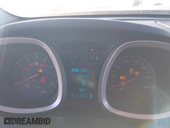2016 Chevrolet Equinox LS with VIN 2GNALBEK0G6268606, listed as a IAAI auction lot 41643699 with 136,169 mi miles and . Bid and sale history available at carsss.com. Image 7.