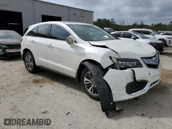 2016 Acura RDX Advance Pkg with VIN 5J8TB3H75GL010107, listed as a Copart auction lot 45338435 with 66,381 mi miles and Salvage Title. Bid and sale history available at carsss.com. Image 4.