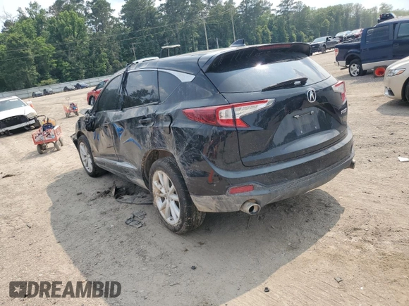 2021 Acura RDX with VIN 5J8TC1H32ML015579, listed as a Copart auction lot 59215965 with 76,411 mi miles and Salvage title. Bid and sale history available at DreamBid. Image 2.