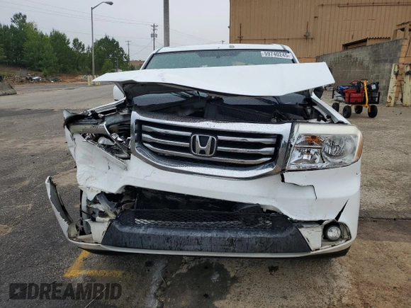 2013 Honda Pilot EX-L с VIN 5FNYF3H50DB002485, выставлен на аукционе Copart как лот 59740245 с пробегом 133 901 миль миль и Списание • Salvage title. История ставок и продаж доступна на DreamBid. Изображение 5.