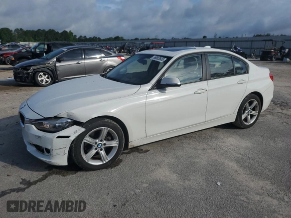 2014 BMW 3 Series 320i xDrive with VIN WBA3C3G52ENS67719, listed as a Copart auction lot 56863505 with 90,490 mi miles and Salvage title. Bid and sale history available at DreamBid. Image 1.