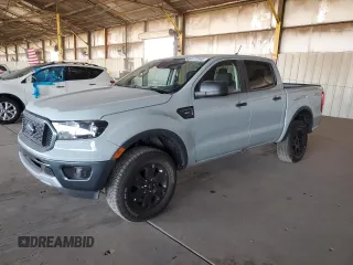 2023 Ford Ranger XL with VIN 1FTER4EH5PLE30651, listed as a Copart auction lot 60172345 with 19,319 mi miles and Salvage title. Bid and sale history available at DreamBid. Image 1.