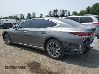 2019 Lexus LS 500 with VIN JTHC51FF0K5006854, listed as a Copart auction lot 59054025 with 59,267 mi miles and Salvage title. Bid and sale history available at DreamBid. Image 2.