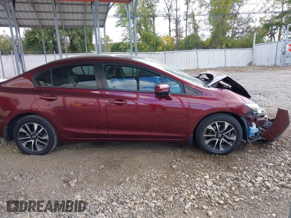 2014 Honda Civic EX with VIN 19XFB2F83EE274241, listed as a IAAI auction lot 40603667 with 110,067 mi miles. Bid and sale history available at carsss.com. Image 13.