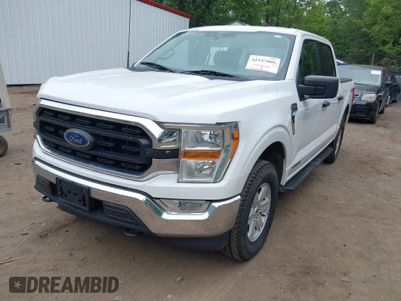 2021 Ford F-150 XL with VIN 1FTFW1ED3MFC37398, listed as a IAAI auction lot 42547006 with 194,971 mi miles and . Bid and sale history available at DreamBid. Image 2.