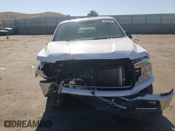 2018 Ford F-150 XL with VIN 1FTEW1EG3JKD38188, listed as a Copart auction lot 59938805 with 162,542 mi miles and Salvage title. Bid and sale history available at DreamBid. Image 5.