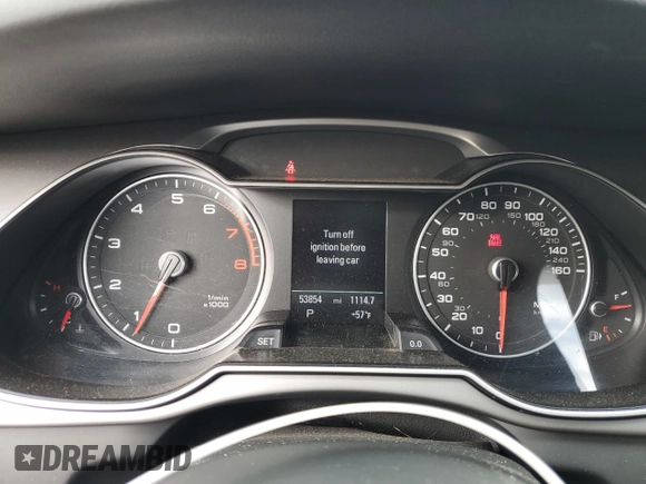 2015 Audi allroad Premium Plus with VIN WA1UFAFL1FA044156, listed as a Copart auction lot 74196164 with 53,854 mi miles and Salvage Title. Bid and sale history available at carsss.com. Image 9.