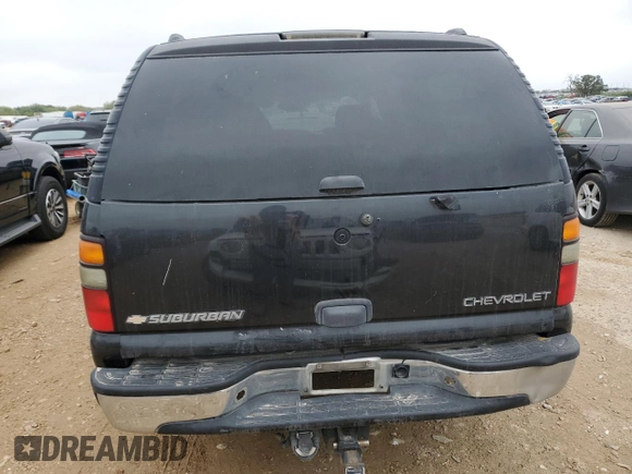 2005 Chevrolet Suburban LT with VIN 3GNEC16Z15G253217, listed as a Copart auction lot 83041624 with 0 mi miles and Salvage Title. Bid and sale history available at carsss.com. Image 6.