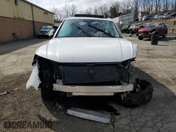 2021 Audi Q5 Premium with VIN WA1AAAFY4M2001967, listed as a Copart auction lot 49786025 with Not Provided miles and Salvage Title. Bid and sale history available at carsss.com. Image 5.