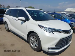 2021 Toyota Sienna Limited z VIN 5TDZRKEC1MS025276, wystawiony jako IAAI lot #42173781 z przebiegiem 59 125 mil mil oraz . Historia ofert i sprzedaży dostępna na DreamBid. Obrazek 1.