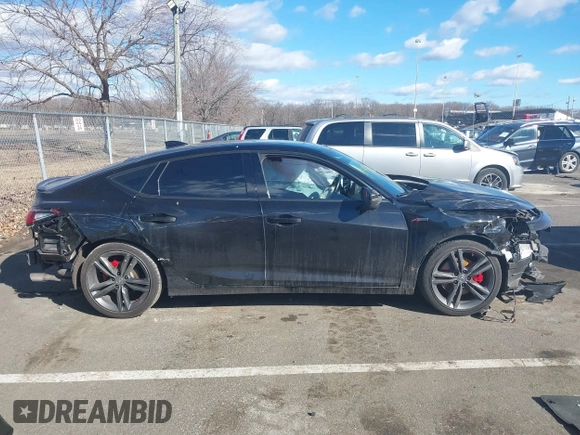 2024 Acura Integra Technology with VIN 19UDE4H66RA010544, listed as a IAAI auction lot 41497121 with 11,456 mi miles and . Bid and sale history available at DreamBid. Image 13.