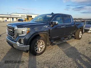 2021 GMC Sierra 1500 Limited SLT with VIN 1GTU9DET8MZ153079, listed as a Copart auction lot 88336305 with 70,687 mi miles and Salvage Title. Bid and sale history available at carsss.com. Image 1.