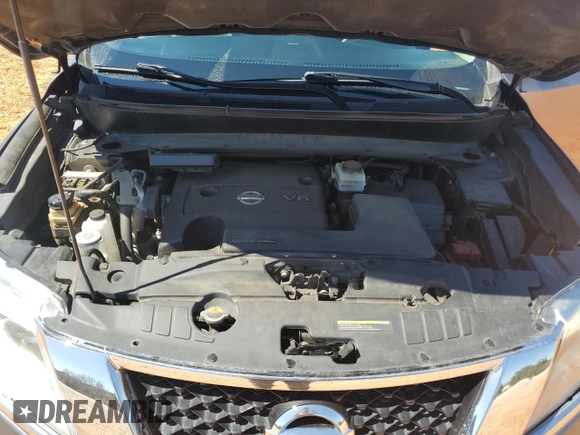 2016 Nissan Pathfinder Platinum with VIN 5N1AR2MN5GC608886, listed as a Copart auction lot 50582035 with 127,089 mi miles and Salvage Title. Bid and sale history available at carsss.com. Image 14.