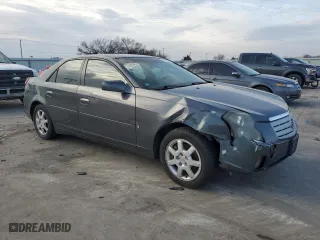 2007 Cadillac CTS with VIN 1G6DM57T070159181, listed as a Copart auction lot 44140615 with 191,643 mi miles and Salvage Title. Bid and sale history available at carsss.com. Image 4.