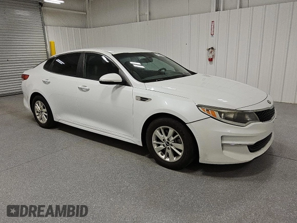 2017 Kia Optima LX with VIN 5XXGT4L3XHG166667, listed as a Copart auction lot 53741315 with 140,108 mi miles and Clean Title. Bid and sale history available at carsss.com. Image 4.