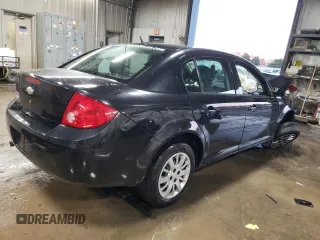 2010 Chevrolet Cobalt 1LT with VIN 1G1AD5F56A7153122, listed as a Copart auction lot 79312844 with Not Provided miles and Salvage Title. Bid and sale history available at DreamBid. Image 3.
