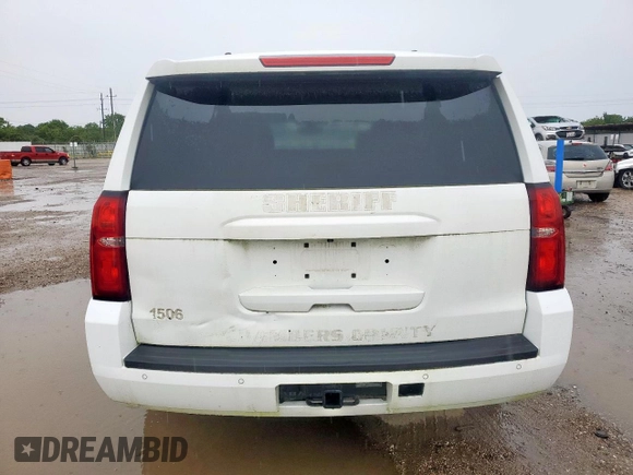 2015 Chevrolet Tahoe Commercial z VIN 1GNLC2ECXFR636746, wystawiony jako Copart lot #63109615 z przebiegiem Nie podano mil oraz Czysty tytuł • Clean title. Historia ofert i sprzedaży dostępna na DreamBid. Obrazek 6.